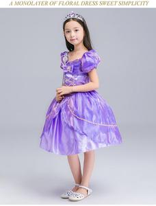 Mignon cosplay fantaisie sophia robe Dimanche de <span class=keywords><strong>carnaval</strong></span> fantaisie enfants costumes de scène pour bébé fée princesse <span class=keywords><strong>maquillage</strong></span> perfoman - Product Image 5