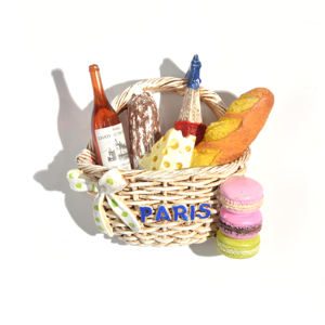 יצרן מזון מותאם אישית מקרר מזון מגנטים קערה חמודה 3D צורה אפוקסי שרף donut מקרר - Product Image 5