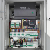 Armoire de commande d'onduleur hybride, boîte de distribution, panneau combinant AC solaire avec MCCB MCB pour connexion au réseau photovoltaïque