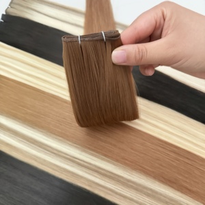 Extensiones de Cabello Ruikang para Genius Weft, Cabello Remy Europeo, Técnica de Doble Trama, Cabello Humano de Alta Calidad - Product Image 2