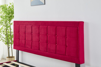 Möbel Schlafzimmer Modern Günstige Red Wood Luxus Soft Tufted Metal Einfache Betten
