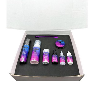 Nouveau Kit Complet d'Installation de Perruque Personnalisée : Cire, Dissolvant de Colle, <span class=keywords><strong>Spray</strong></span> Teintant pour Dentelle - Product Image 3