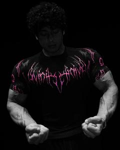 Maglietta da Allenamento Atletica da <span class=keywords><strong>Uomo</strong></span> ad Asciugatura Rapida, Alta Elasticità, Traspirante, Aderente per Palestra, Corsa e Workout - Product Image 2