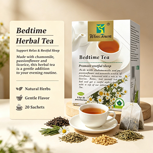 Té Herbal Wins Town para Dormir, Té Natural de Manzanilla y Flor de la Pasión, Mezcla Relajante para un Sueño Reparador, Regaliz para Promover un Sueño Reparador - Product Image 1