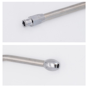 أنبوب تمديد حقنة الري من الفولاذ المقاوم للصدأ بخيط حقنة وفوهة ري - Product Image 4