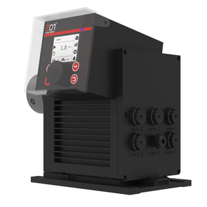 Bomba Dosificadora Digital con Cabezal de PVC, 7.5L/H, para Plantas de Tratamiento de Agua, Control de Voltaje y Corriente - Product Image 2
