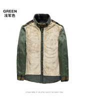 Nouveau Manteau Veste Chemise Homme 2025 en Velours Épais Manches Longues à Boutons Col Revers Motif Carreaux Coton Décontracté Tendance Polaire