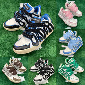 OLIAN Nouveau Style Lacets de Chaussures Multicolore Mcqueens SB Dunks AF Plat Polyester Large Largeur 1.5cm/2cm/3cm Lacet - Product Image 5