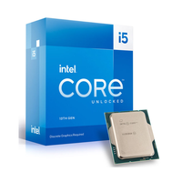 Processeur I5 13600KF 14 cœurs (6P + 8E) 20 fils jusqu'à 5.10GHz Turbo LGA 1700 24 Mo de cache 125W TDP