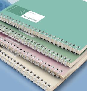 Carnet à spirale simple A5 couleur Morandi, édition <span class=keywords><strong>Quartet</strong></span> Partner, Sweet Salt, haute qualité, épais, vente en gros - Product Image 6