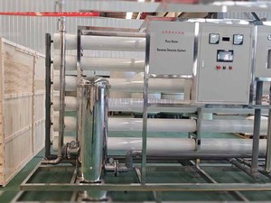 Sistema de producción de agua ultra pura con RO + DI + UF para la industria electrónica - Product Image 3