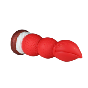 Jouet sexuel très vendu en forme de fraise, insertion facile, plug anal de qualité médicale, lisse, pour hommes et femmes - Product Image 2