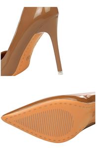 Versátil clásico nueva moda <span class=keywords><strong>mujer</strong></span> tacones altos <span class=keywords><strong>botas</strong></span> elegantes Stiletto puntiagudos bombas Sexy tacones para mujeres y damas - Product Image 3