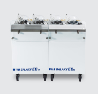Galaxy Ec2 Td Miles China Fabriek Directe Verkoop Alles In Één Afspeelbare Voorbar Type Ijs Gelato Maker Ce Nsf Kosteneffectief