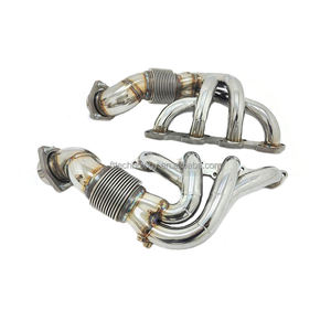 Collettori ad alte prestazioni per <span class=keywords><strong>Ferrari</strong></span> F430 4.3L V8 <span class=keywords><strong>accessori</strong></span> <span class=keywords><strong>auto</strong></span> tubo di scarico 304 acciaio inossidabile Racing testatori a tubo lungo - Product Image 5