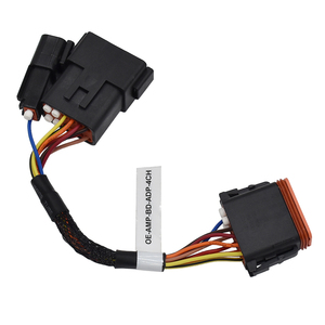 12 pin ile komple araba amplifikatör kablo demeti konektörü açın ve araç modifikasyonu için dişi konnektör kablo montajı - Product Image 3