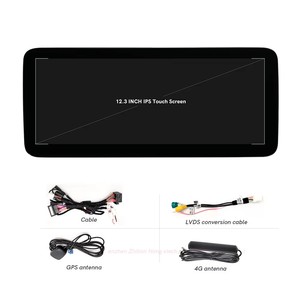 Écran tactile Android 14 Snapdragon 665 8 <span class=keywords><strong>c</strong></span>œurs 12,3 pouces, Carplay Auto Navi Radio pour Benz a <span class=keywords><strong>C</strong></span> <span class=keywords><strong>V</strong></span> <span class=keywords><strong>X</strong></span> Class AMG GT W205 W176 GLC - Product Image 6