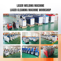 Harga Pabrik Pembersih Laser Pulsa 100W 300W 500W Presisi Tinggi Kelas Industri untuk Menghilangkan Karat dan Cat pada Logam dengan Teknologi Serat Optik