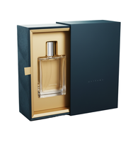 Flacon de parfum miniature vide personnalisé avec logo privé, 50 ml, 100 ml, emballage cadeau, boîtes avec insert.
