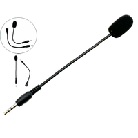 Top vente col de cygne tuyau prise directe microphone et casque de jeu interphone microphone à Tube vocal