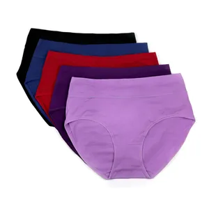 Hot Sale Breathable Comfort Briefs Skin-Friendly Large Size Panties Underpants Women Custom Underwear