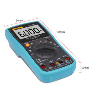 VC 15B+ มัลติมิเตอร์แบบดิจิตอล True-rms ปรับช่วงอัตโนมัติ 6000 ค่า พร้อมความแม่นยำสูง - Product Image 5