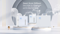 Diffuseur de parfum de lobby d'hôtel commercial 1000ml diffuseur d'arôme HVAC de grande capacité humidificateur de diffuseur d'aromathérapie Bluetooth