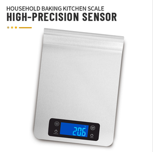 Báscula de Cocina Digital de Acero Inoxidable con Pantalla LCD Inteligente, Báscula de Alimentos para el Hogar de Alta Calidad Eléctrica - Product Image 2