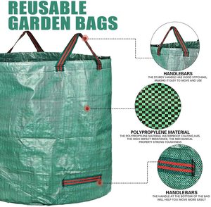 Nhiệm vụ nặng nề collapsable tái sử dụng 32 gallon PE Vườn lá Túi - Product Image 3