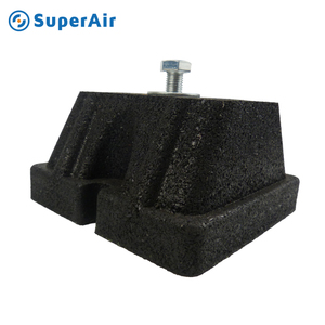 Pieds anti-vibration en caoutchouc pour climatiseur, amortisseurs anti-vibrations pour montage extérieur, tampons en caoutchouc STG – Prix usine - Product Image 3