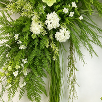 Iris 661 – Grandes compositions florales séchées de style européen pour allées de mariage, décorations de scène en T