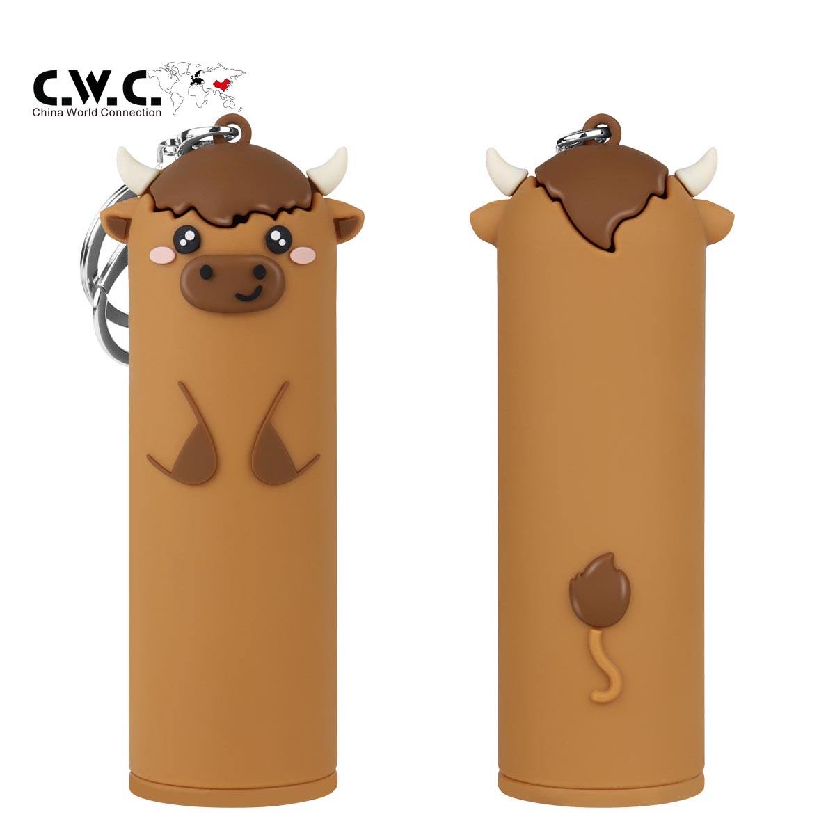 Keychain Bison Power Bank