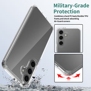 Chất lượng cao trường hợp S25 S24 chống vàng TPU + PC 2 trong 1 trường hợp điện thoại cho <span class=keywords><strong>Samsung</strong></span> <span class=keywords><strong>Galaxy</strong></span> S25 S24 - Product Image 3