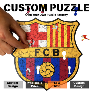 Produttori di Puzzle Personalizzati MCX, Design con Logo, Football Americano, Calcio, Basket, Baseball, in Legno, Carta, Acrilico, MDF/HDF - Product Image 1