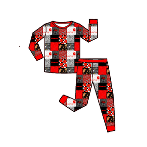 竹繊維男の子用2点セット、竹繊維セット、竹繊維女の子用パジャマ、迅速配送、カスタマイズ - Product Image 4