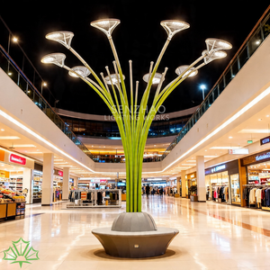 Sculptures de jardin personnalisées Senzhao, lampes d'arbre de grande taille pour l'extérieur, meubles, lumière LED à motif - Product Image 2
