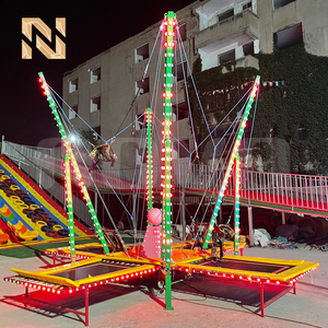 Trampolín Elástico con Luces LED para 4 Personas <span class=keywords><strong>Nova</strong></span> Rides, Trampolín Comercial para Interiores en Venta, Juegos de Diversión para Niños - Product Image 6