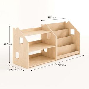 <span class=keywords><strong>Libreria</strong></span> moderna per bambini in <span class=keywords><strong>legno</strong></span> con lo stoccaggio per la casa <span class=keywords><strong>Montessori</strong></span> asilo nido in aula <span class=keywords><strong>libreria</strong></span> - Product Image 6