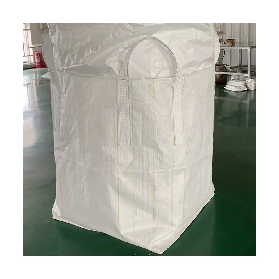 Hesheng supplier sale maxisacos bulk container bag PP durable strong big bag minerals feed fertilizer bitumen ton big bag