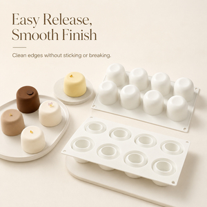 <span class=keywords><strong>Moule</strong></span> en <span class=keywords><strong>Silicone</strong></span> 3D Pomme à Cavités pour Pâtisserie, Gâteaux, Biscuits, Mousses, Fondants, Chocolats et Recettes Fruitées - Product Image 2