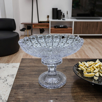 Assiettes de mariage en verre bohème, faites à la main, motif personnalisé, durables, de qualité alimentaire, non toxiques, ensemble de bols à fruits, assiettes modernes