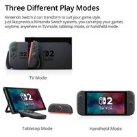 Nouvelle console de jeu portable Nintendo Switch NS 2 2025 avec écran LCD 7,9 pouces 1080P et design magnétique NS2 Nintendo Switch 2