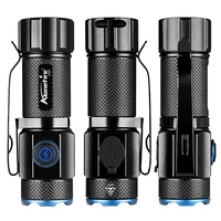 6000K Mini lampe de poche haute luminosité P50 LED Palm Torch Type-C USB Rechargeable lumière enfant dame sac à dos extérieur maison travail lampe