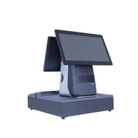 CITAQ Machine Windows POS Tablette Terminal tout-en-un double écran tactile avec imprimante thermique