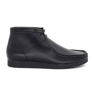 Prix de gros Wallabee Chaussures bateau pour hommes en cuir PU, confortables, mi-montantes, style mocassin décontracté pour la marche - Product Image 2