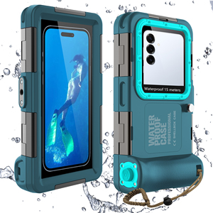 Funda Sumergible para Teléfono <span class=keywords><strong>Móvil</strong></span> Shellbox de Segunda Generación, Diseño Deportivo, Impermeable, Protección de 360 Grados, para Teléfonos de 6.9 Pulgadas, con Orificio de Ventilación OPP - Product Image 1