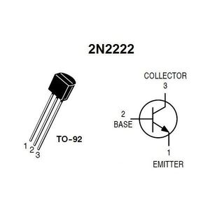 (Componenti Elettronici Originali) 2N <span class=keywords><strong>2222</strong></span> Transistor IC Originali di Alta Qualità - Product Image 2
