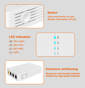 Wgp DC Mini UPS cho <span class=keywords><strong>Router</strong></span> và onu WGP thông minh mini DC UPS <span class=keywords><strong>12V</strong></span> 2A cung cấp điện pin lithium trực tuyến mini UPS cho Wifi <span class=keywords><strong>Router</strong></span> - Product Image 4