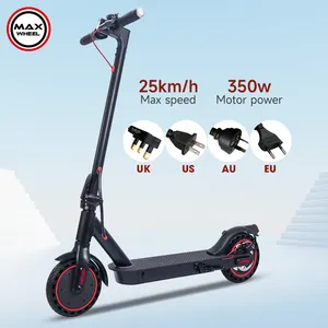 Scooters électriques d'entrepôt de Chine scooter adulte le plus vendu en stock scooter électrique pliant avec clignotant expédition rapide