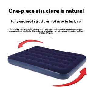 2025 nuevo precio de fábrica cama de aire automática portátil colchón inflable incorporado bomba recargable almohadilla de dormir inflable - Product Image 3